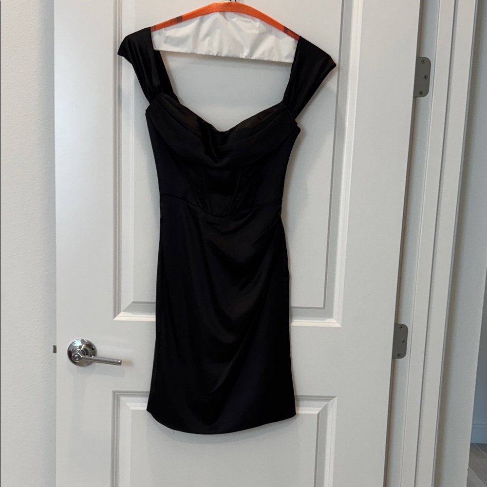 GB Black Mini Dress